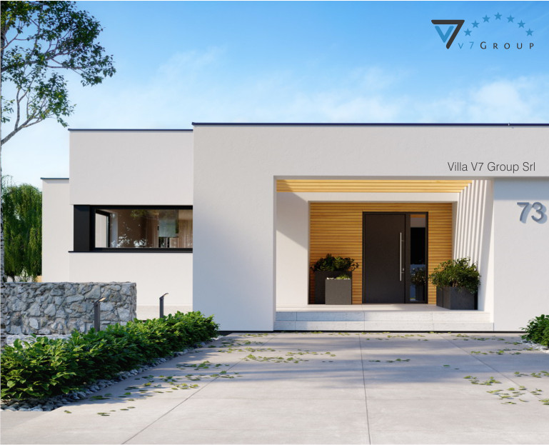 Immagine VM Villa V69 - la parte frontale della villa